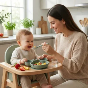 Assiette bebe antidérapante | SécuriRepas