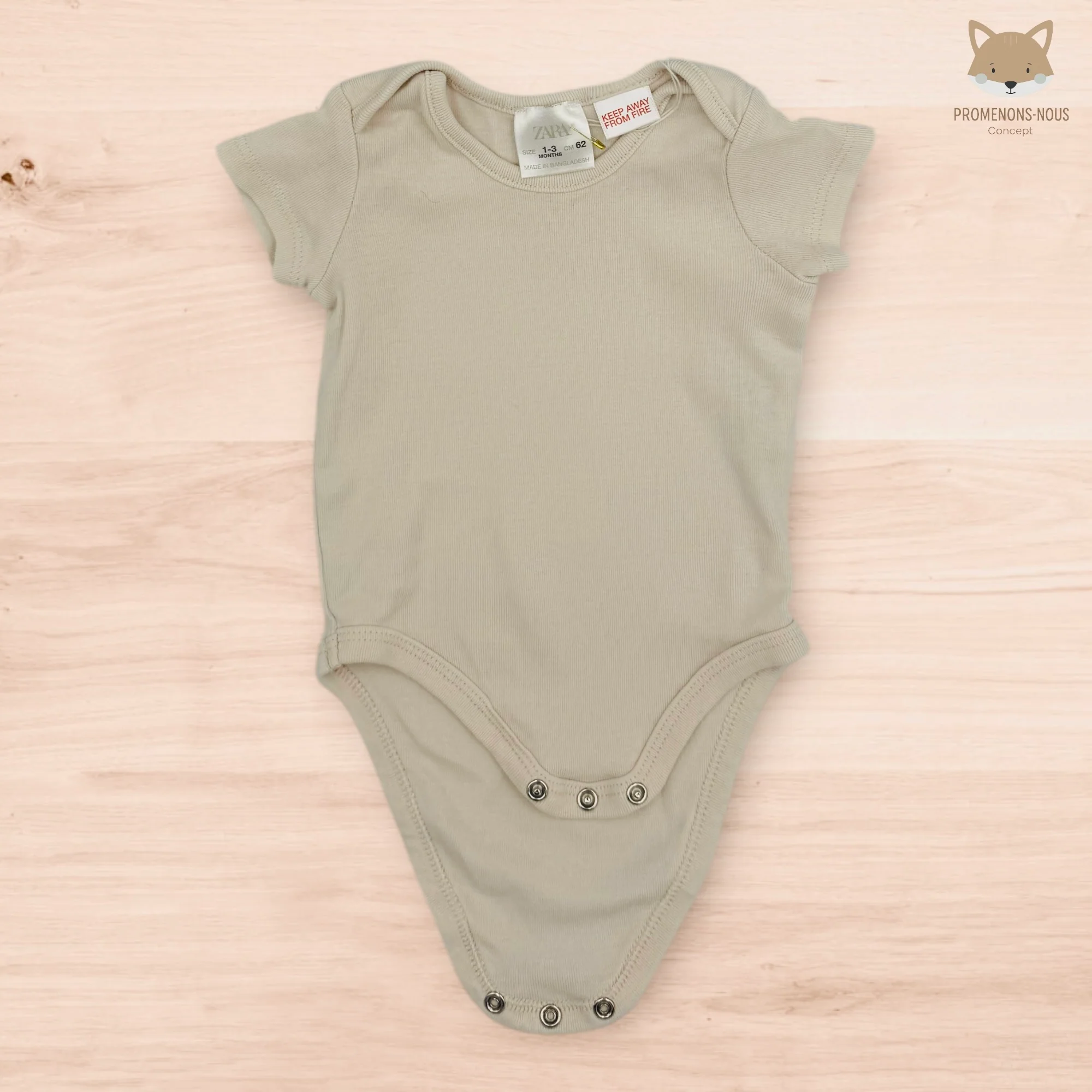 Zara - Body - 1- 3 mois (62cm)