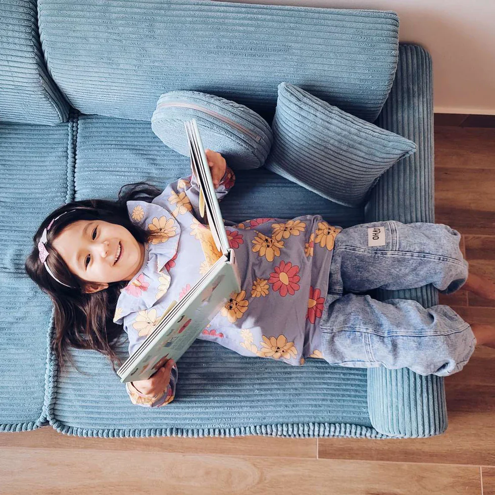 Canapé de jeu modulable 10 pièces en Corduroy à larges côtes, Aesthetic • Gustavo+ – Image 9