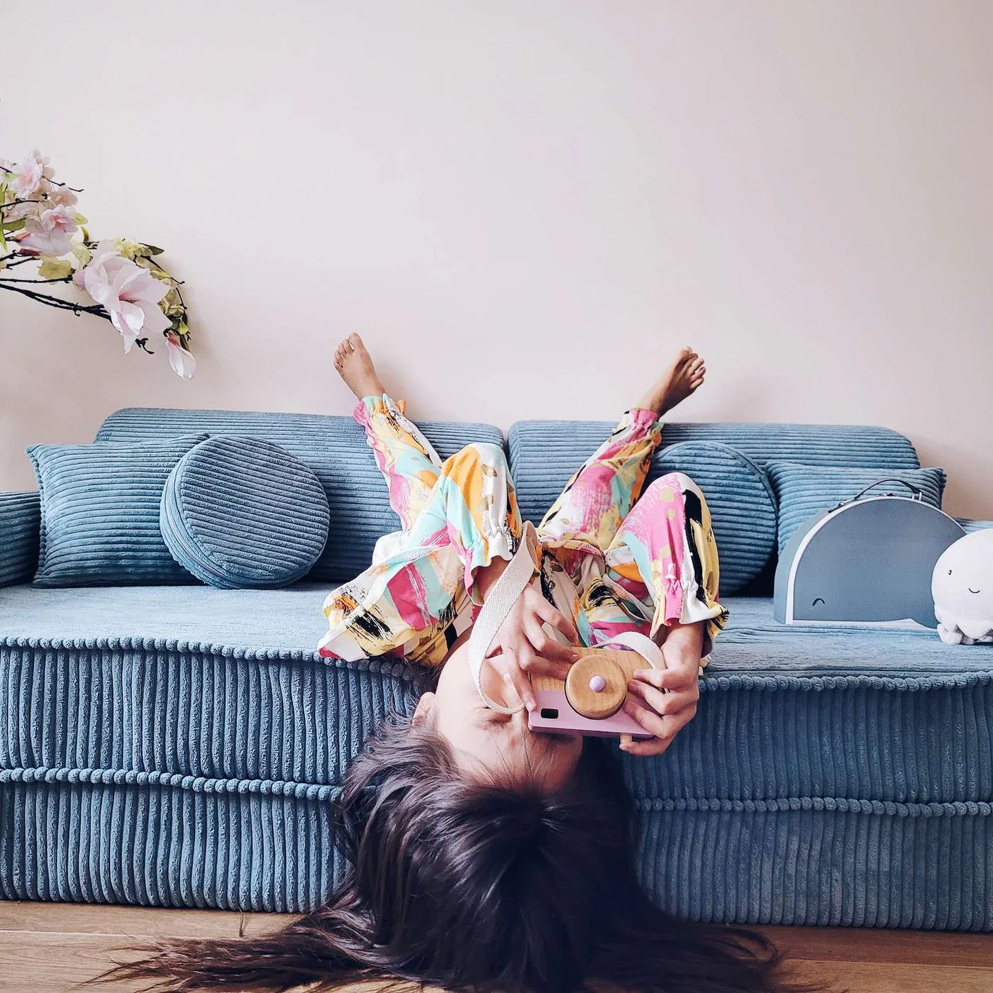 Canapé de jeu modulable 10 pièces en Corduroy à larges côtes, Aesthetic • Gustavo+ – Image 8