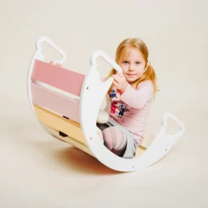 Rocker / Arche d'équilibre à bascule Pastel en bois FSC