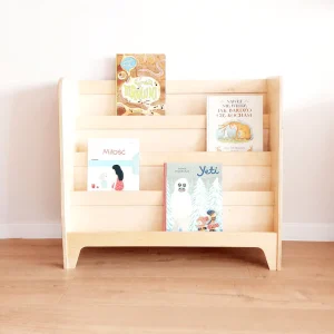 Bibliothèque Montessori en bois FSC • Oasis