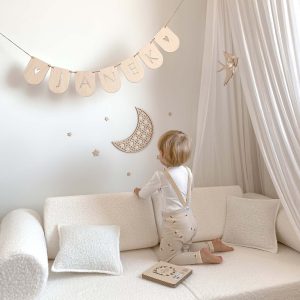 Canapé de jeu modulable 8 pièces en bouclette, 2 tailles • Tobias+