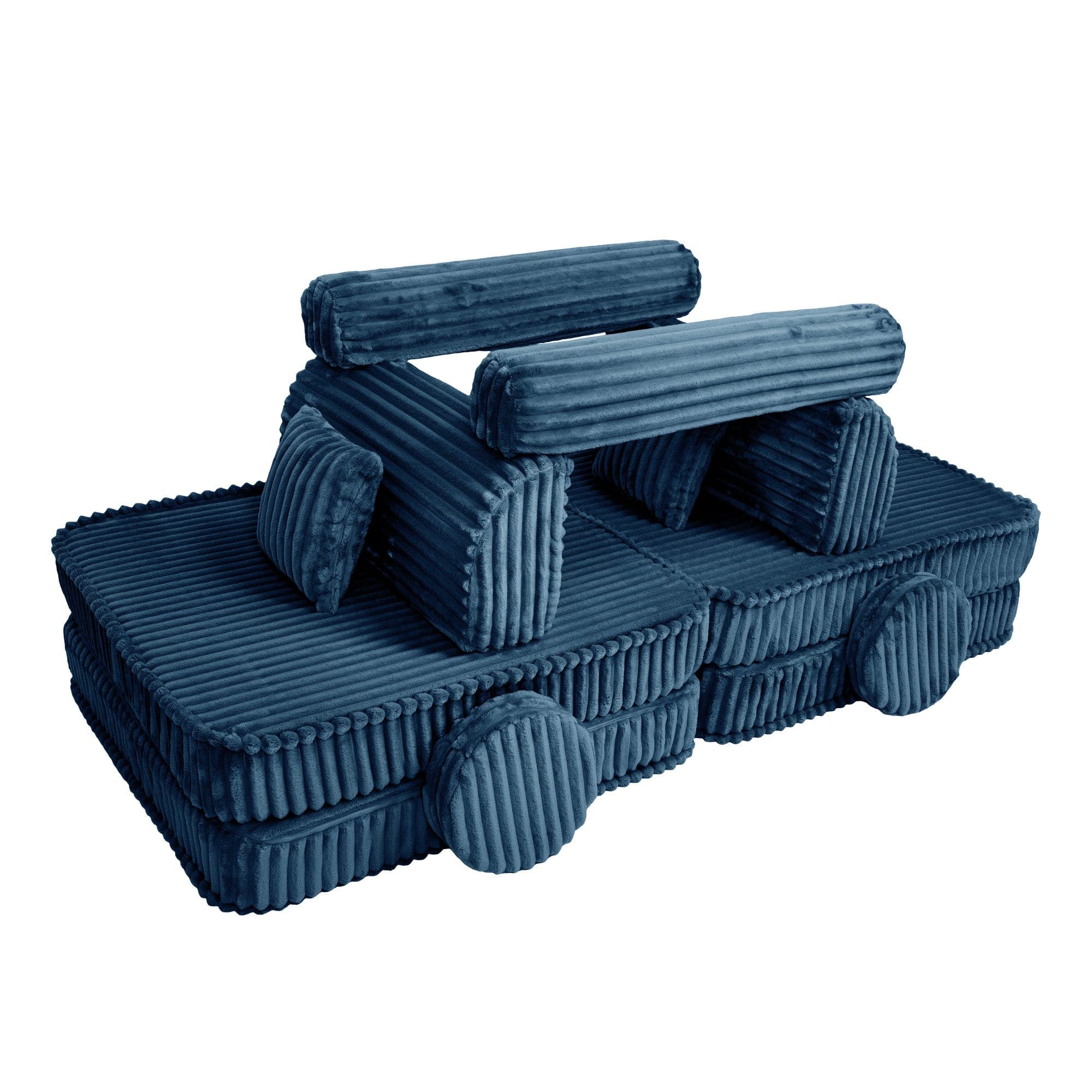 Canapé de jeu modulable 10 pièces en Corduroy à très larges côtes Churros • Gustavo+ – Image 7