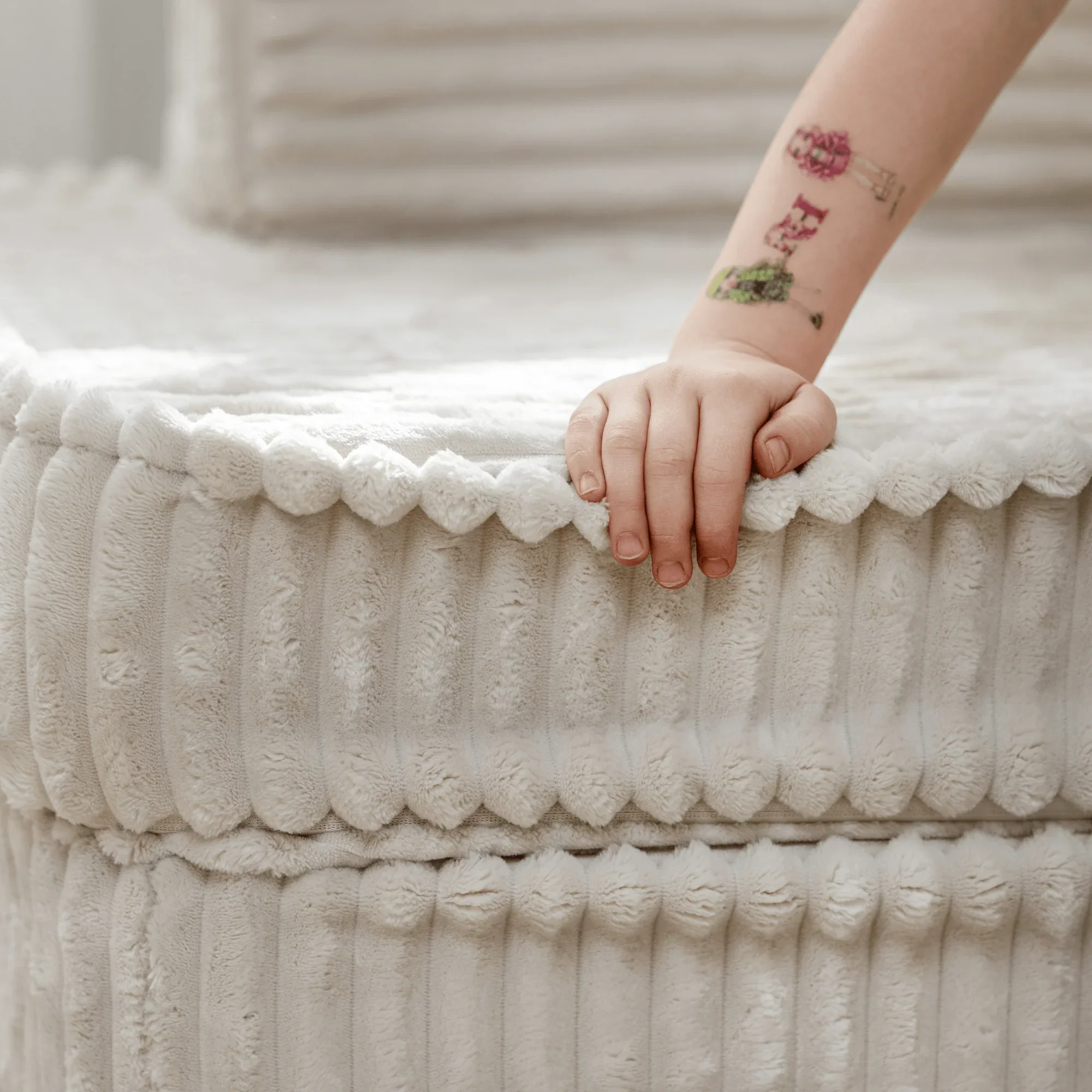 Canapé de jeu modulable 10 pièces en Corduroy à très larges côtes Churros • Gustavo+ – Image 2