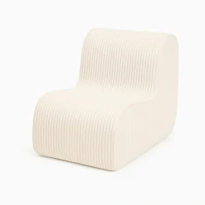 Fauteuil nuage en velours Corduroy à larges côtes Aesthetic