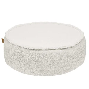 Coussin de sol rond en peluche Bearly