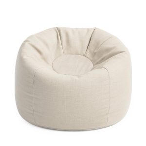 Pouf Floreo d'extérieur en toile déperlante et résistante aux UV Outzy