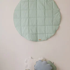 Tapis rond en coton ou velours OEKO-TEX